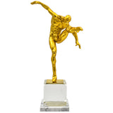 Golden Elegance – Intricate Figurine for Timeless Décor