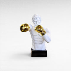 DECORATIVE MALE FIGURE MARBLE AND RESIN 33x56cm - Chora Mykonos