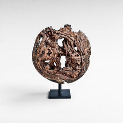 DECORATIVE STAND BLACK - Chora Barefoot Luxury Living