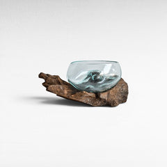 STAND BOWL GLASS - Chora Barefoot Luxury Living
