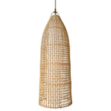 BAMBOO PENDANT LIGHT BIRD CAGE 36x36x100cm - Chora Mykonos