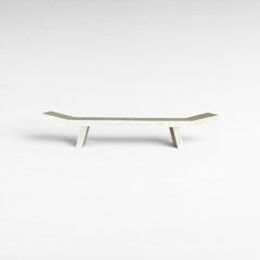 BLEACHED LECHEE BENCH - Chora Mykonos