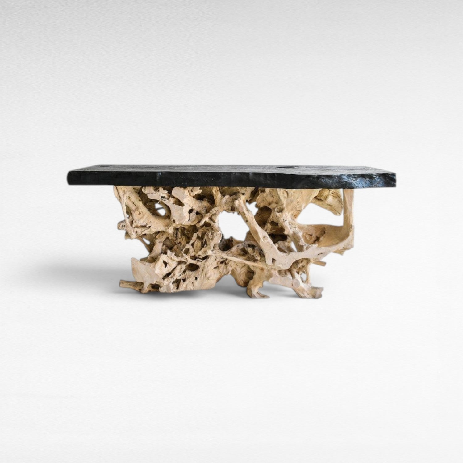CONSOLE TABLE LYCHEE WOOD - Chora Mykonos