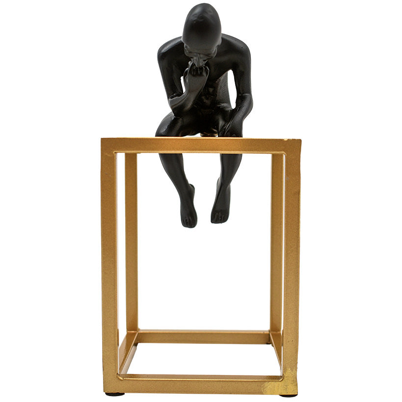 Artistic Black Figurine – Elegant Décor Statement ✨