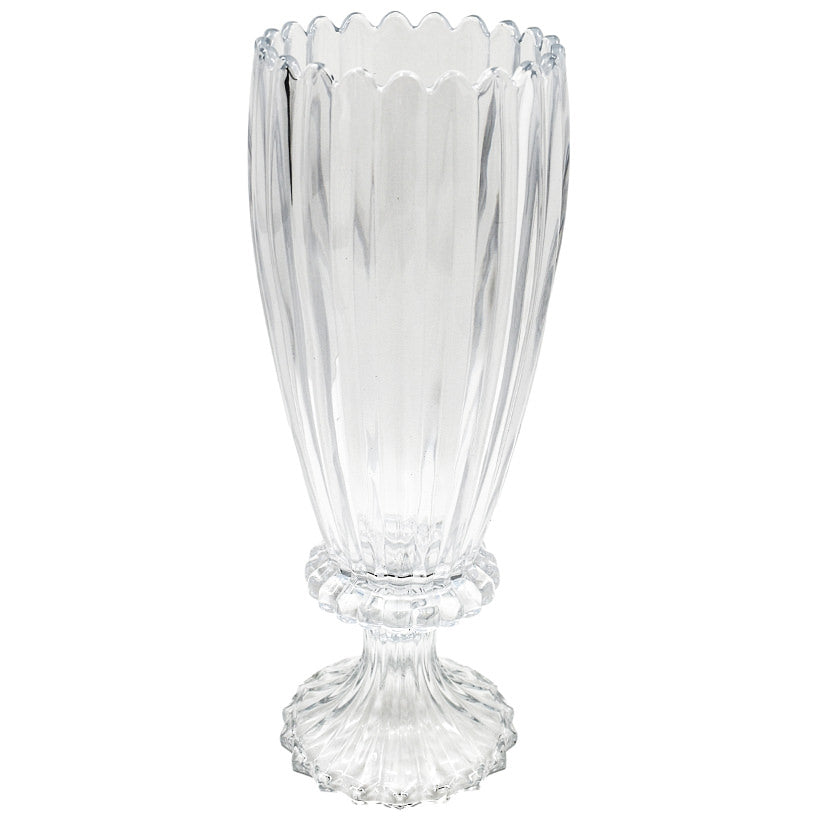 CRYSTAL FLOWER VASE