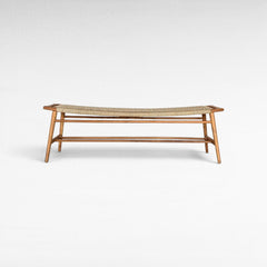 BENCH TEAK WOOD - Chora Mykonos