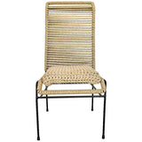 CHAIR ROPE NATURAL 47x52x101cm - Chora Mykonos