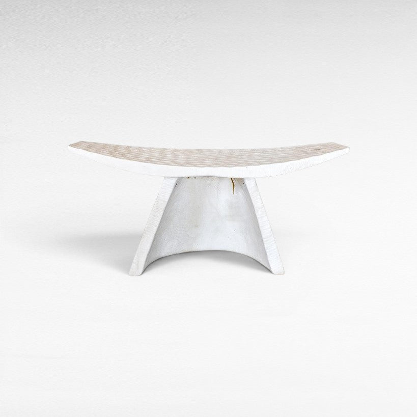 MANGO WOOD BLEACHED STOOL 94x30x42 - Chora Mykonos