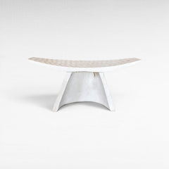 MANGO WOOD BLEACHED STOOL 94x30x42 - Chora Mykonos