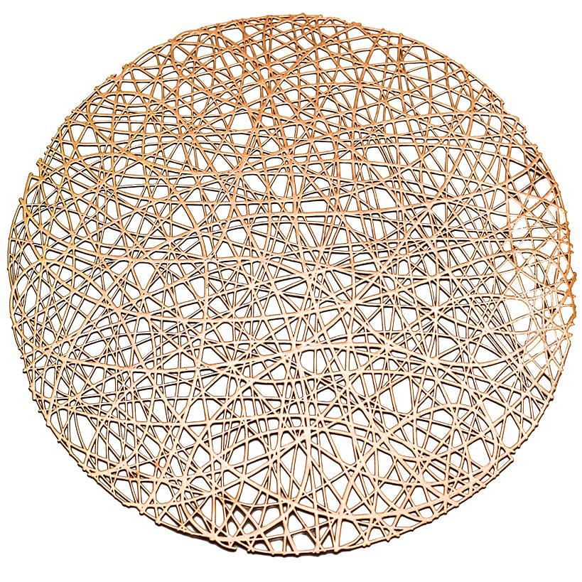 ROSE GOLD SYNTHETIC TABLE MAT - Chora Mykonos
