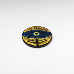 HANDPAINTED STONE CHARM MULTICOLOR - Chora Mykonos