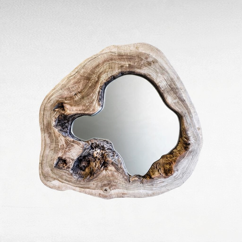 SUAR WOOD MIRROR BLEACH