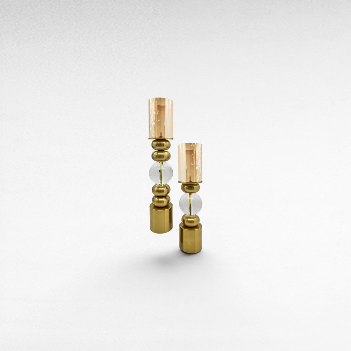 CANDLE HOLDERS SET OF 2