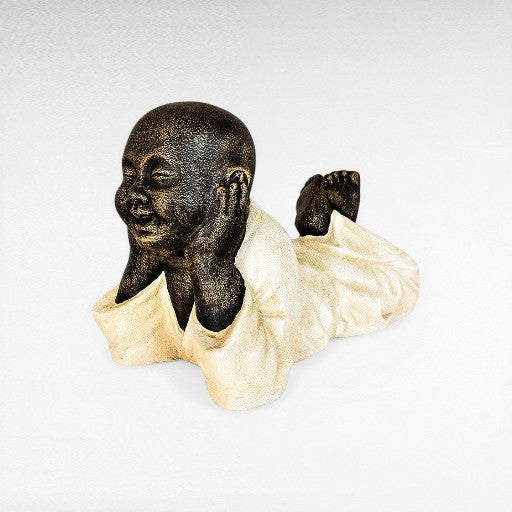 SHAOLIN SMALL WHITE 38cm - Chora Mykonos