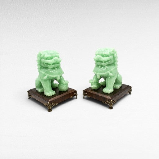 CHINESE LIONS SET OF 2