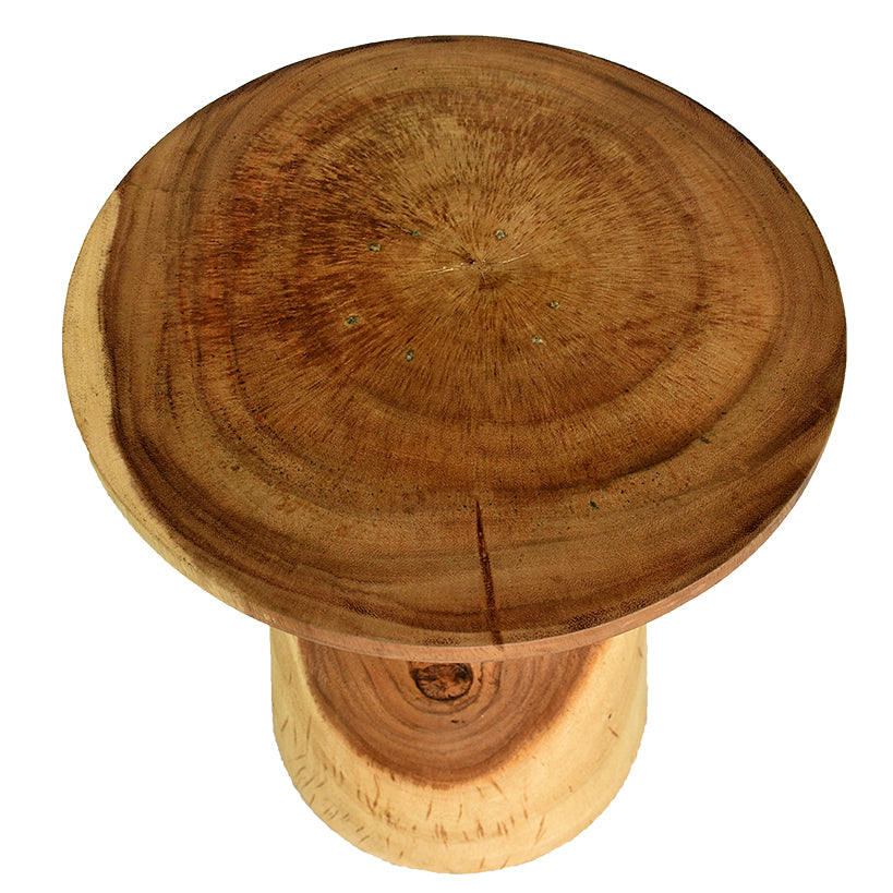 SUAR WOOD NATURAL SIDE TABLE W35 |D35 |H45 CM