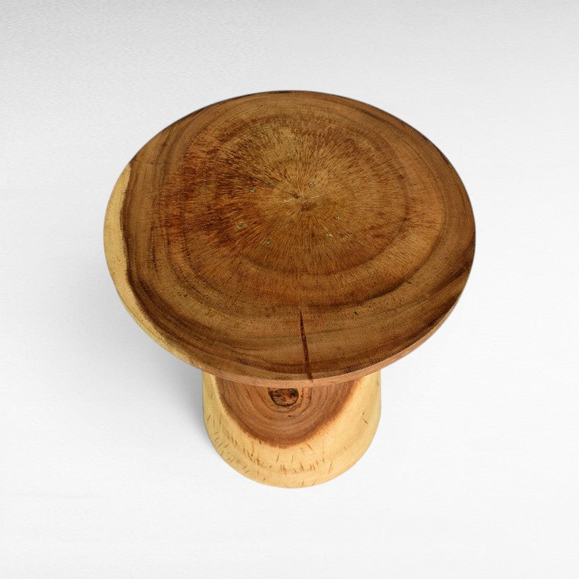SUAR WOOD NATURAL SIDE TABLE W35 |D35 |H45 CM