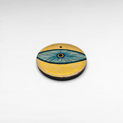 HANDPAINTED STONE CHARM MULTICOLOR - Chora Mykonos