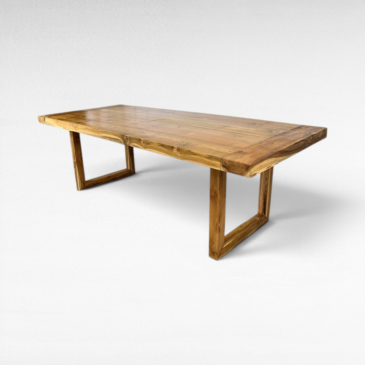 TEAK WOOD DINING TABLE L230 |W100 |H80 cm