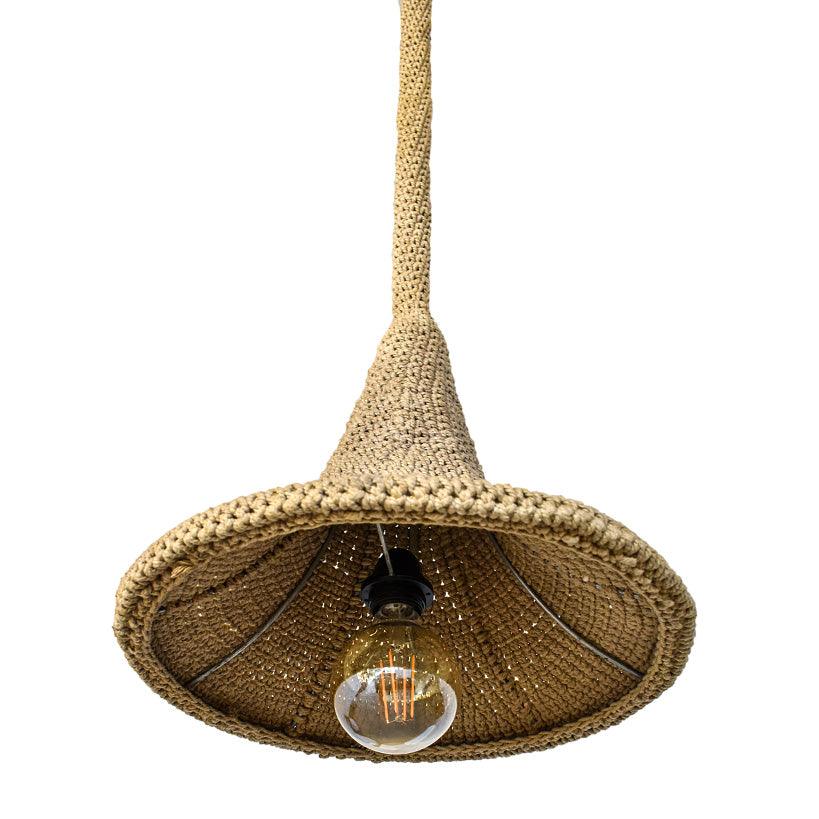 Natural Trompet Lamp Shade - Chora Barefoot Luxury Living
