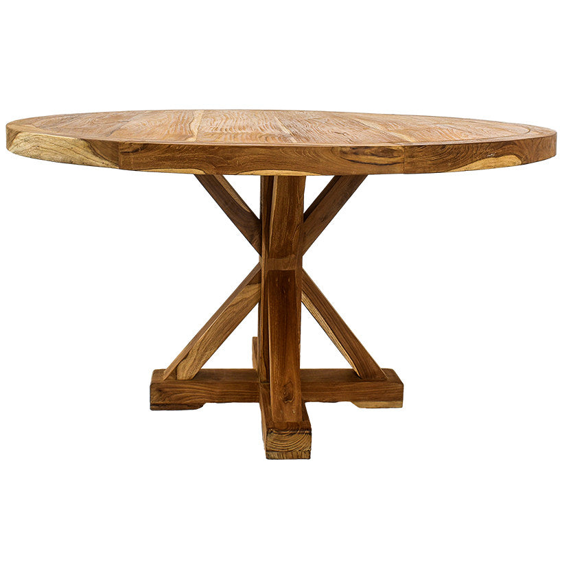 ROUND DINNING TABLE 140X76 CM