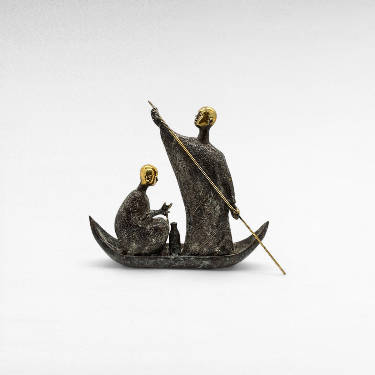 ON A BOAT BRONZE DECOR