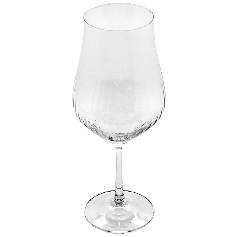 GLASS TRANSPARENT STEMMED WHITE WINE 550ml - Chora Mykonos