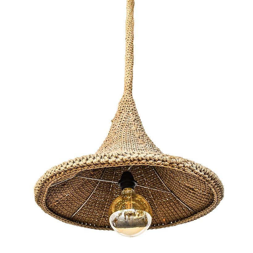 Natural Trompet Lamp Shade - Chora Barefoot Luxury Living