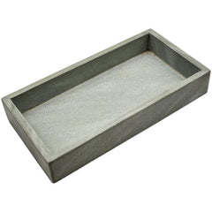 GREY TRAY 27x14x5cm - Chora Mykonos