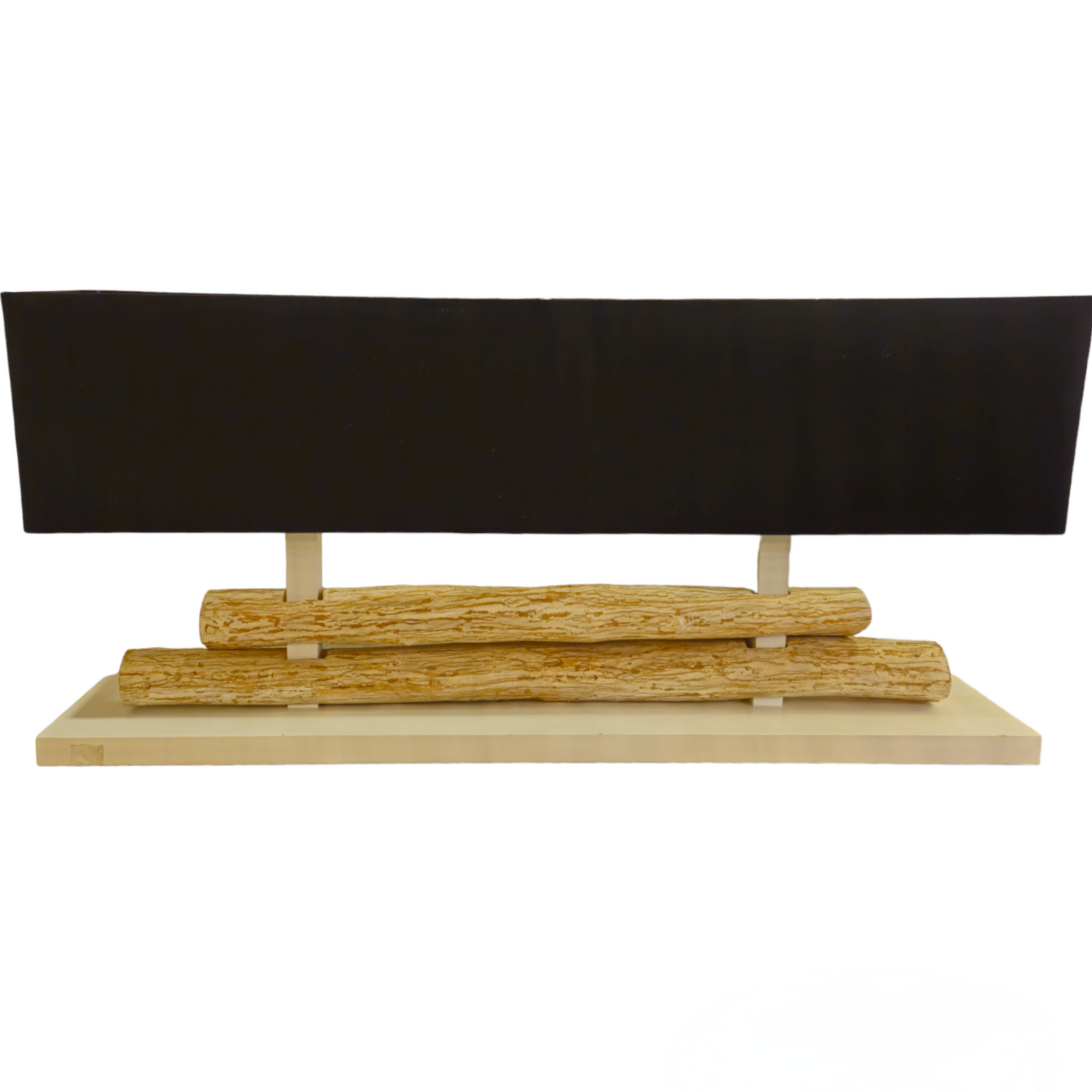 TABLE LAMP WHITEWASH W40 |D15 |H120 CM