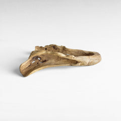 DECOR TRAY WOOD NATURAL 90x50x10cm - Chora Mykonos