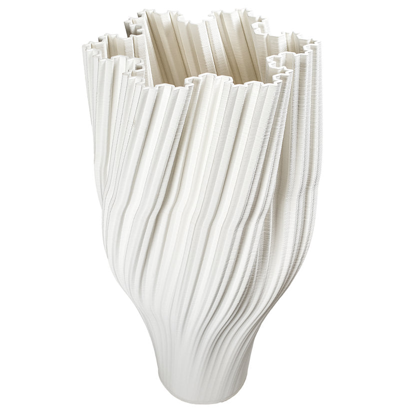 PLEATED VASE