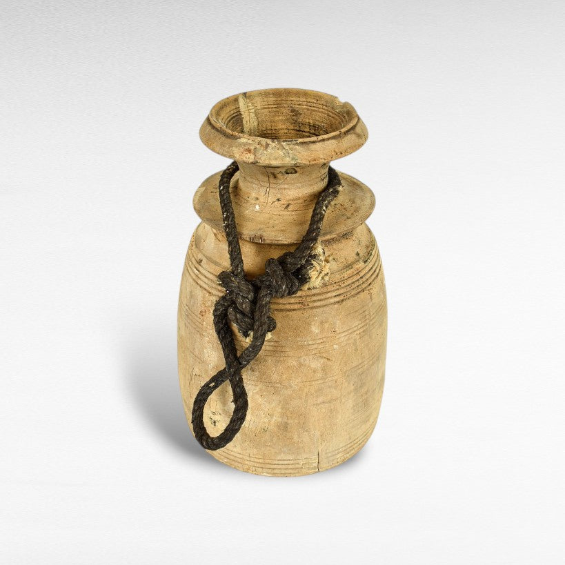 WOODEN POT LARGE