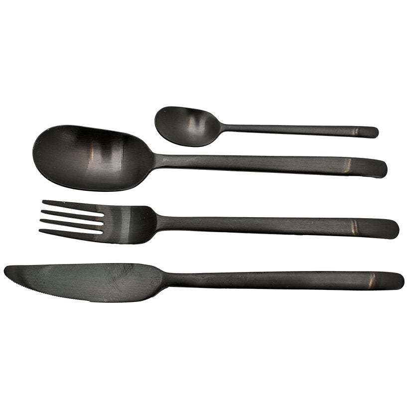 CURVES CUTLERY SET OF 24 PIECES FOR 6 GUESTS