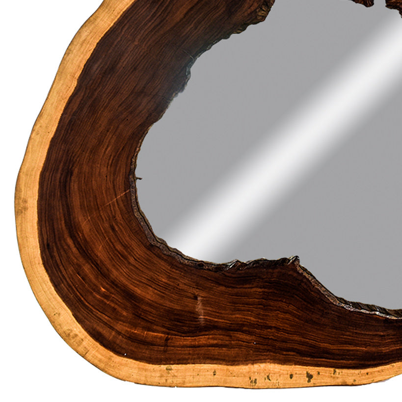 Teak Mirror Artistry – Elevate Your Home Décor