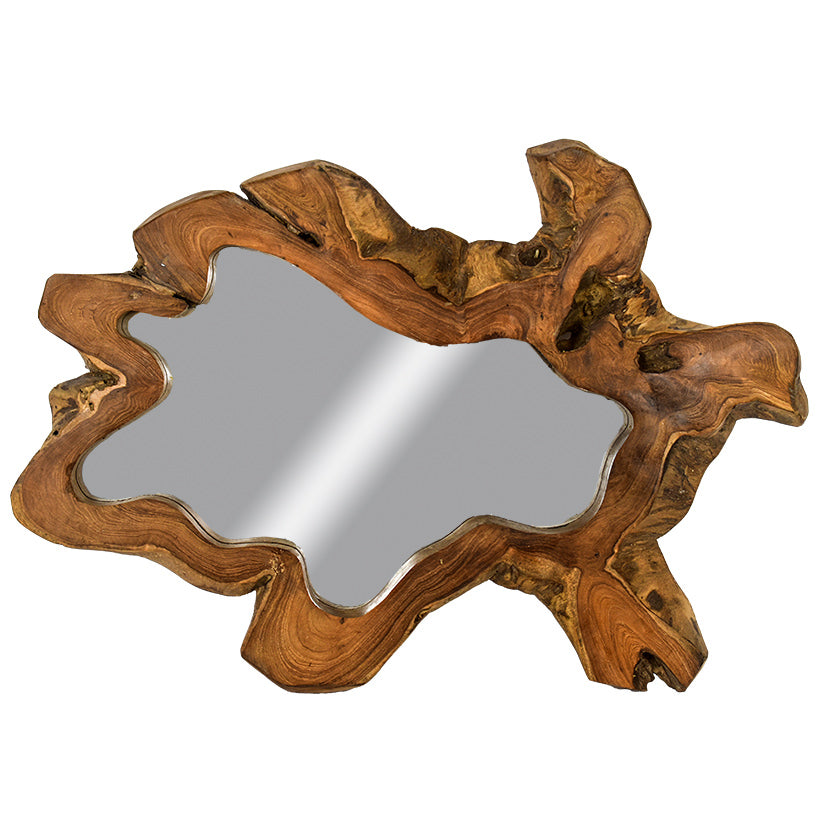 Teak Mirror – Artistic Elegance for Timeless Spaces