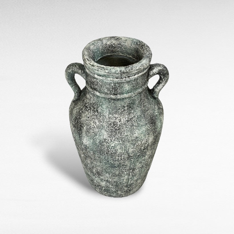 TERRACOTA ANTIQUE GREY POT W35 |D35 |H55 CM
