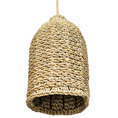 PENDANT LIGHT NATURAL ROPE - Chora Mykonos