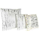 SILVER BRUSHSTROKE PILLOW 58X58