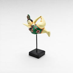 WOODEN BALLERINA 25x10x28cm - Chora Mykonos