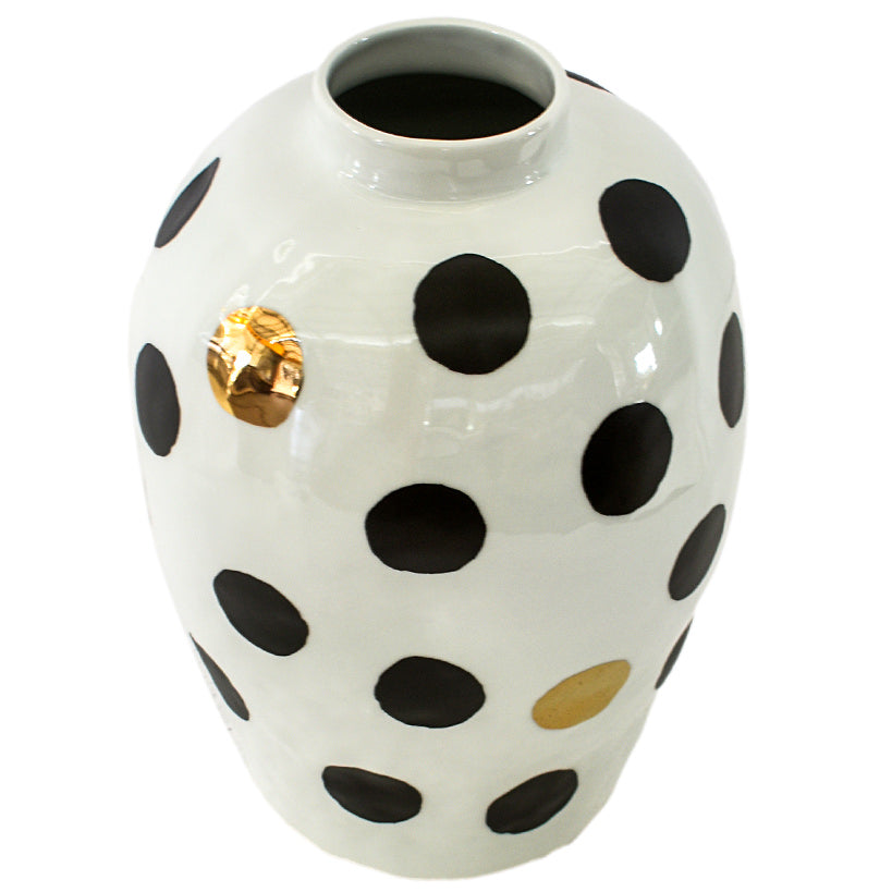 POLKA DOTS MEDIUM VASE