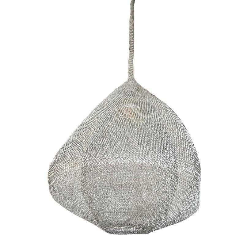 Handcrafted Wire Mesh Pendant Light - Chora Barefoot Luxury Living
