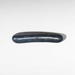 FIBER AND CEMENT DOWN TO EARTH BENCH BLACK - Chora Mykonos
