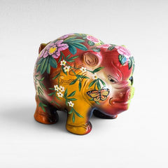 PIG FLOWER DECORATION 45x30x35cm - Chora Mykonos