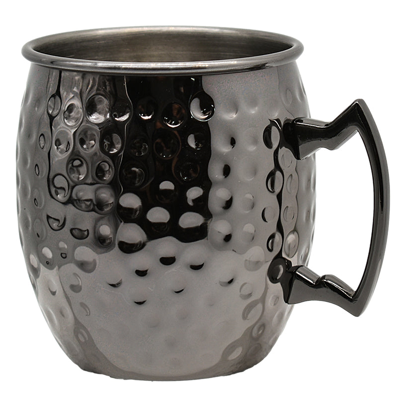 MULE COCKTAIL GLASS BLACK COPPER