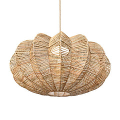 Large Star Bamboo Pendant Light - Chora Barefoot Luxury Living