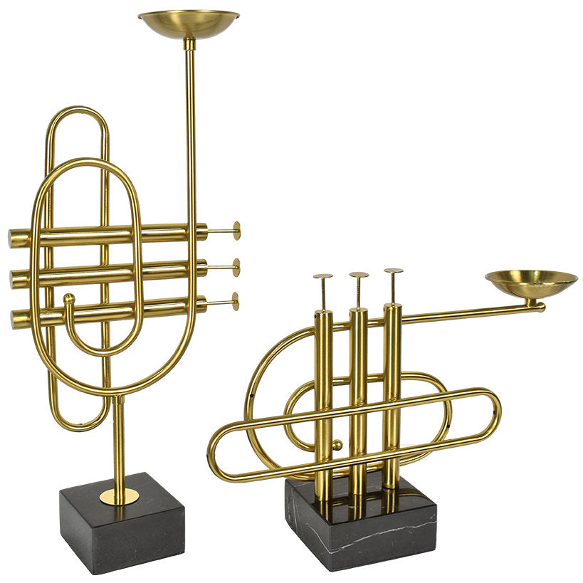 SYMPHONY CANDLE HOLDERS SET OF 2