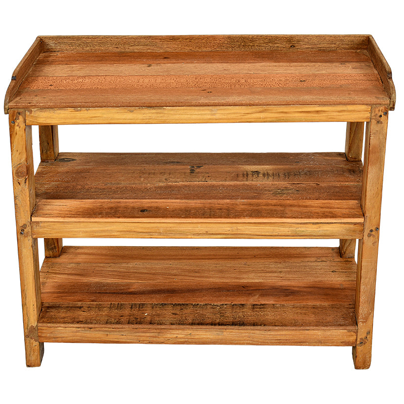 TEAK WOOD RACKS 76X26X74