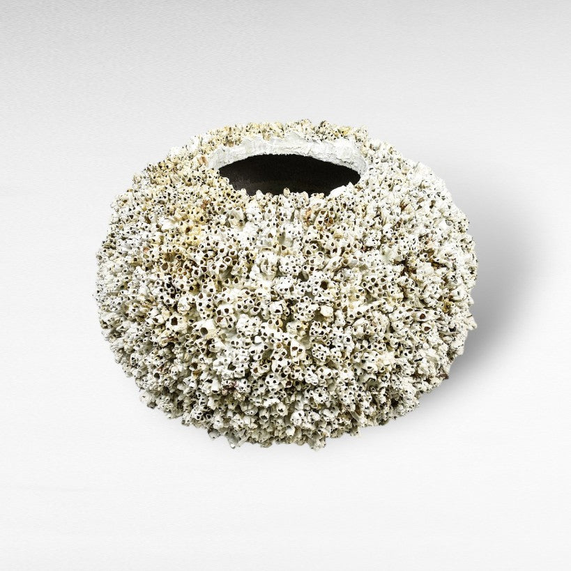 TERRACOTTA WITH CORALS PLANTER W85 |D85 |H60 CM