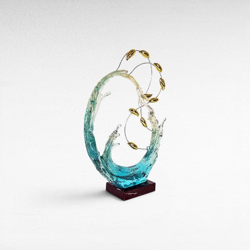 SURFING SCHOOL OF FISH